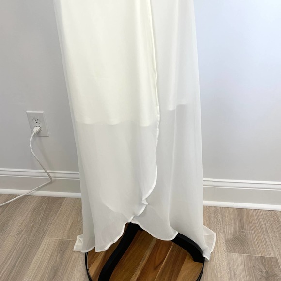 Show Me Your Mumu White Sophia Wrap Dress Size Medium New - Picture 5 of 16